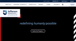 Desktop Screenshot of jefferson.edu