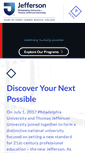 Mobile Screenshot of jefferson.edu