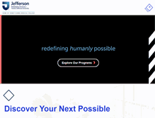 Tablet Screenshot of jefferson.edu
