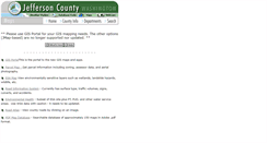 Desktop Screenshot of maps.co.jefferson.wa.us